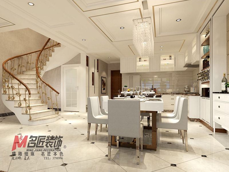 自貢市帥旗&middot;紫晶悅城歐式風(fēng)格別墅裝修案例